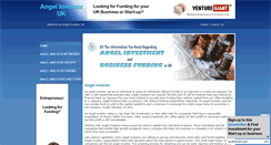 Desktop Screenshot of angelinvestoruk.com